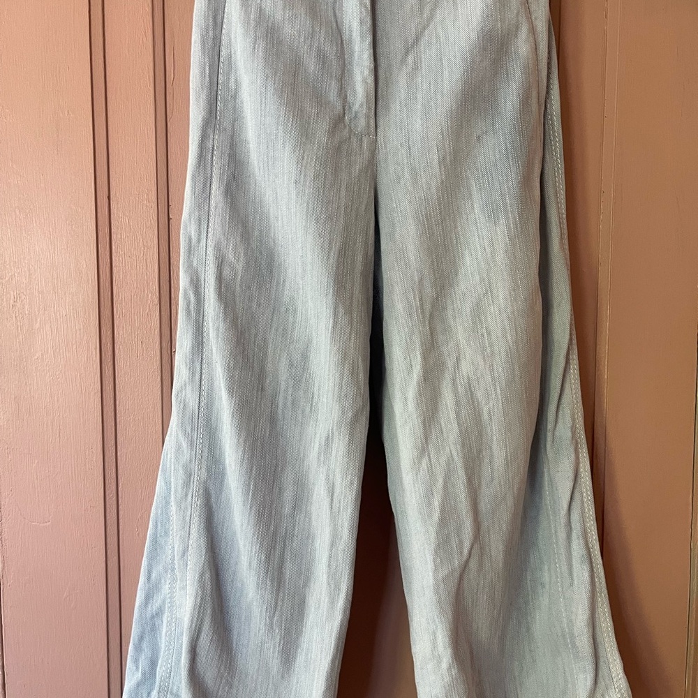A-K-R-I-S punto wide leg cropped pants - Picture 2 of 8
